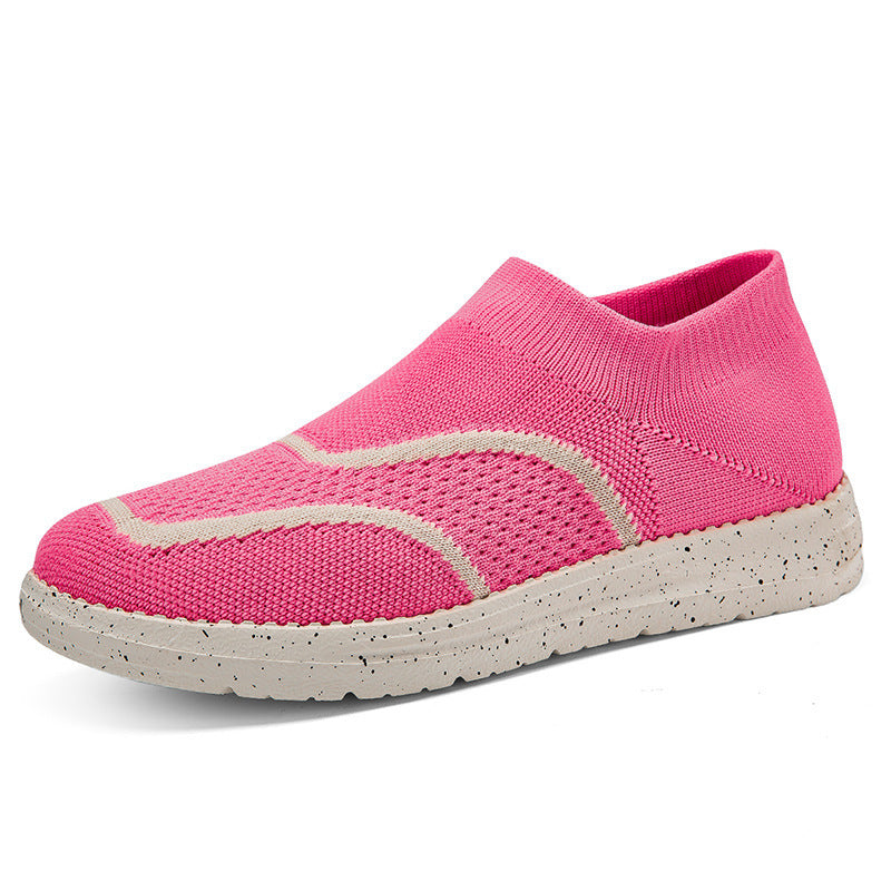 Damen Atmungsaktive Slip-On Sneakers mit flexiblem Obermaterial R&B