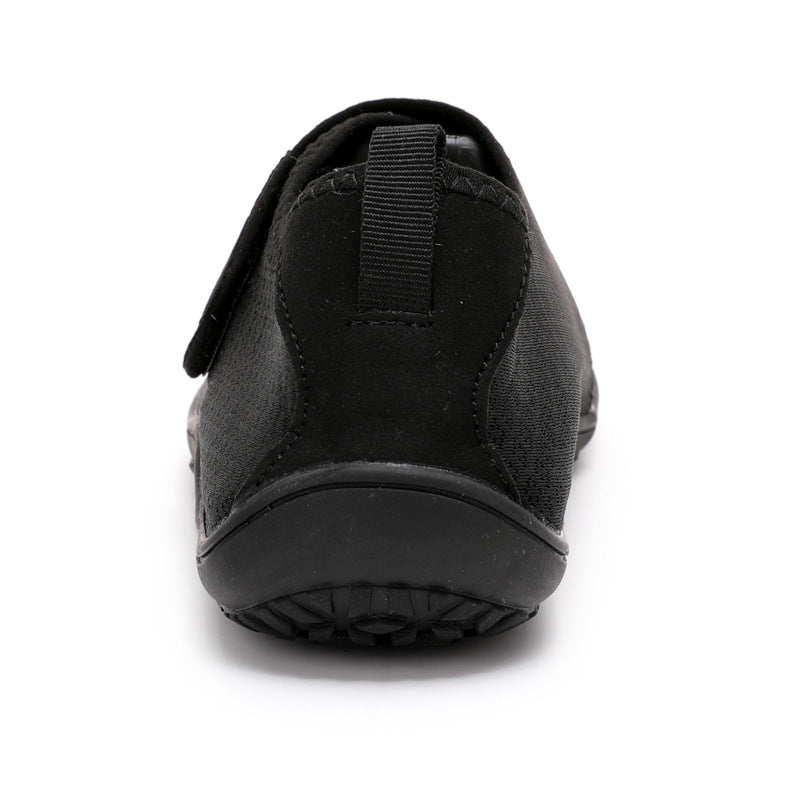 Damen bequeme Slip-On Freizeitschuhe mit elastischem Verschluss