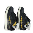 Damen Modische Sneakers mit kariertem Design und gepolsterter Innensohle R&B