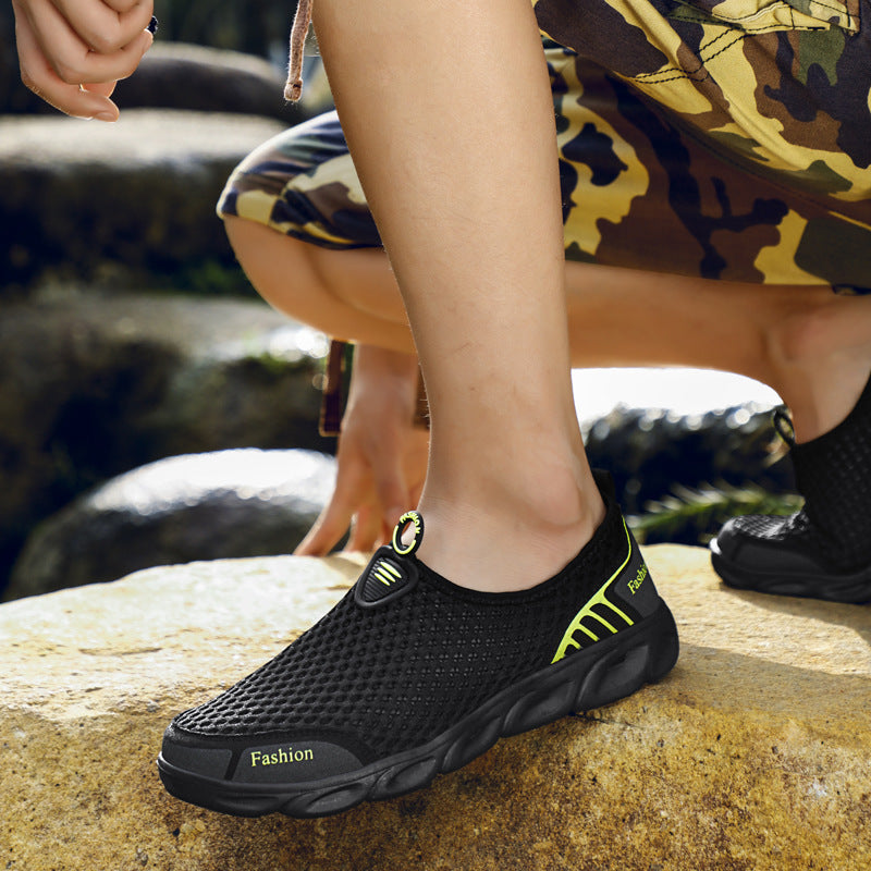 Damen Sportliche Mesh-Schuhe mit flexibler Sohle und atmungsaktiver Oberflächenstruktur R&B