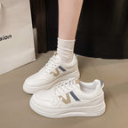 Damen Hohe Plattform-Sneaker mit orthopädischer Dämpfung und stylischem Design R&B