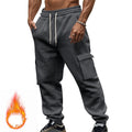 Herren cargo Jogginghose mit praktischen Seitentaschen und verstellbarem Kordelzug R&B