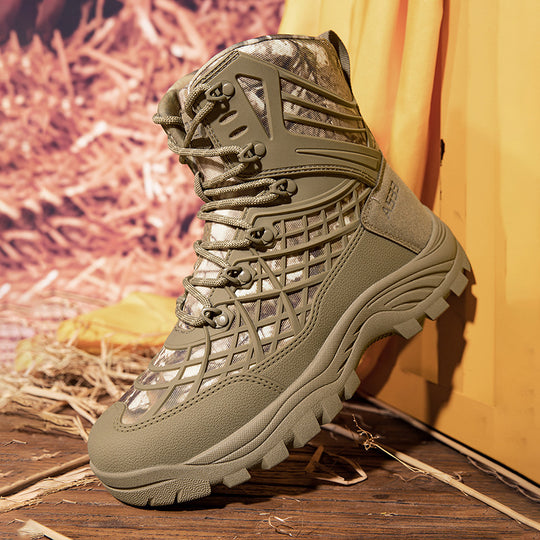 Herren Tactical Bergstiefel mit innovativer Stützstruktur R&B