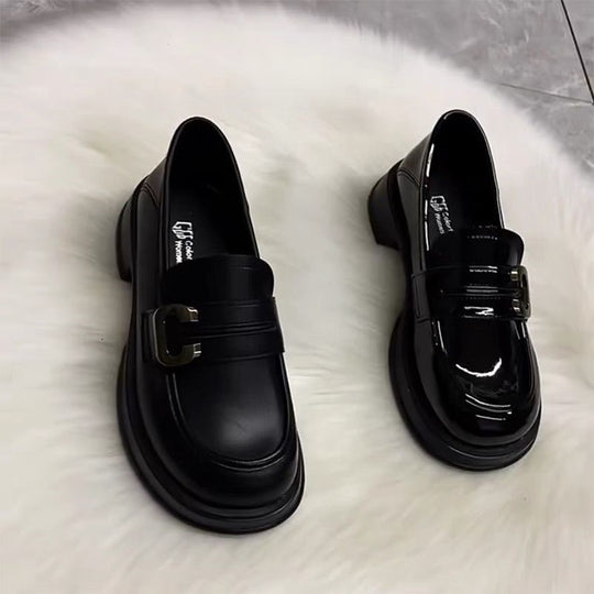 Damen Stilvolle Loafers mit modischem Schnallenverschluss R&B