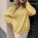 Damen Oversized Pullover aus hochwertigem Strick R&B