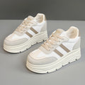 Damen Plateau Sneakers mit atmungsaktivem Mesh-Obermaterial und dämpfender Sohle R&B