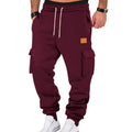 Herren Cargo-Sweatpants mit praktischen Seitentaschen und elastischem Bund R&B