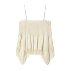 Damen Spitzen-Camisole mit elastischem Detail und fließendem Schnitt R&B