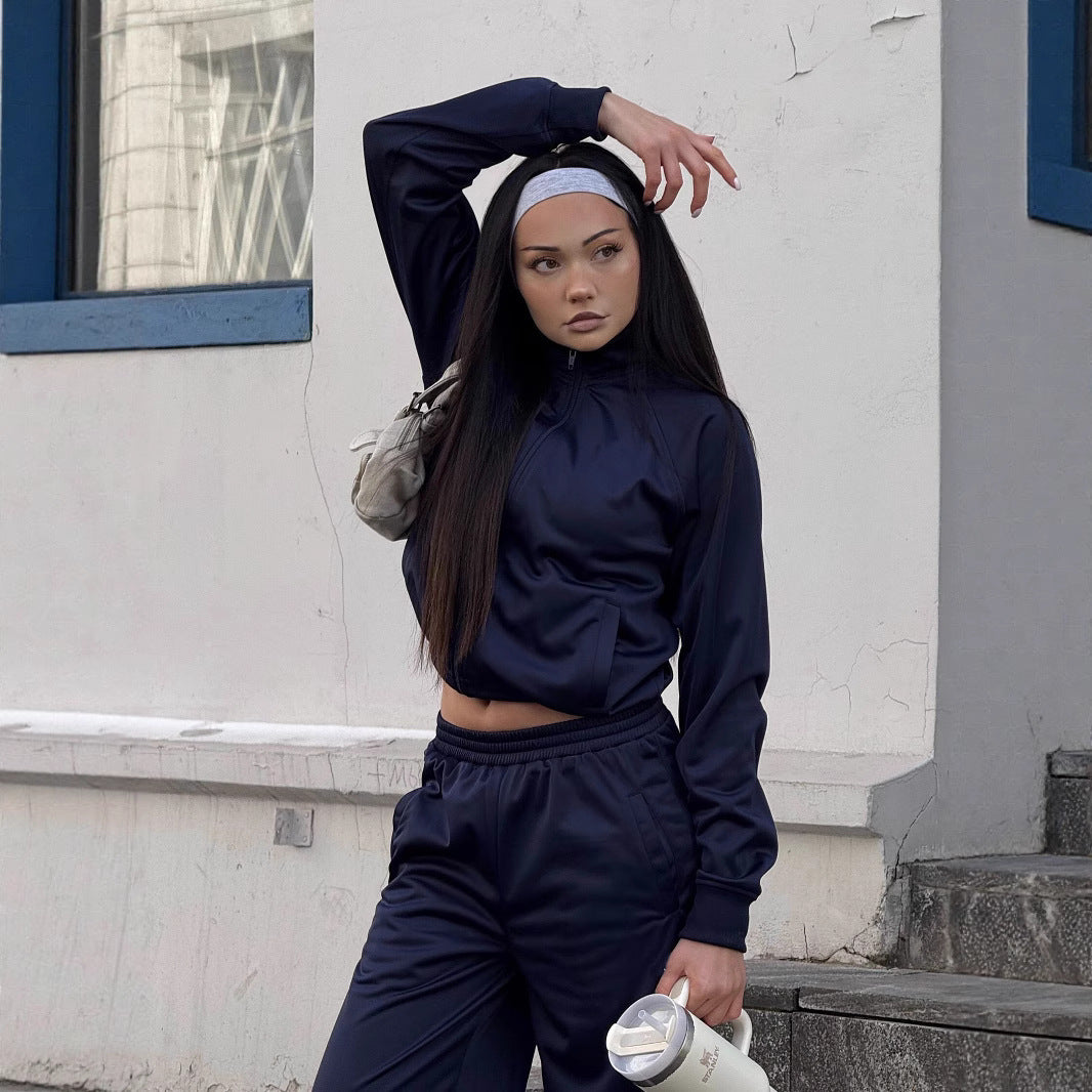 Damen Funktionsjacke und Jogginghose-Set R&B