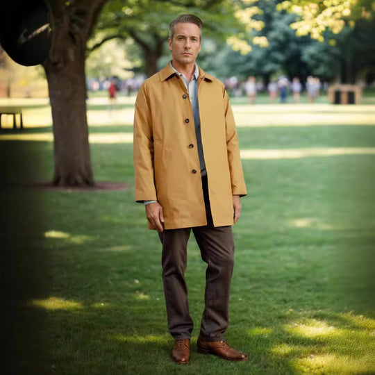 Herren leichte Übergangsjacke mit nachhaltigem Material R&B