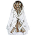 Damen Warm gefütterte Outdoor-Jacke mit Kapuze R&B