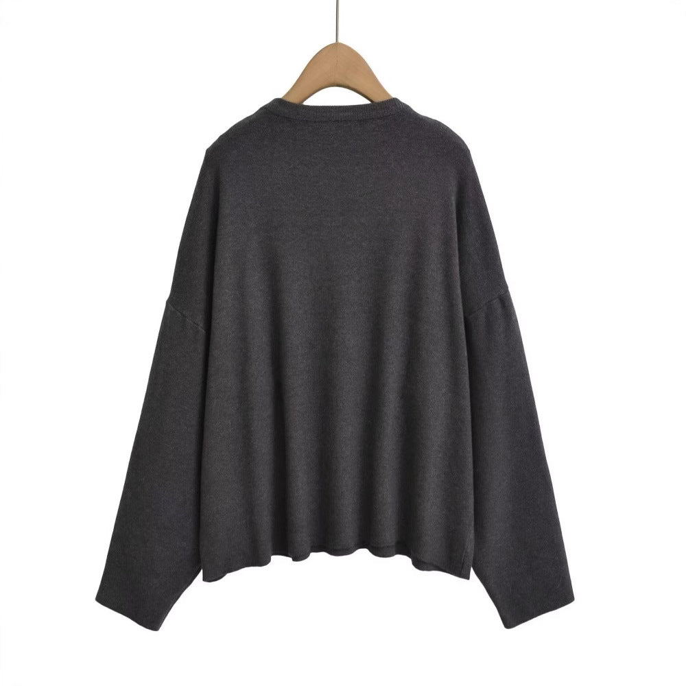 Damen Eleganter Pullover mit Glitzerdetails R&B