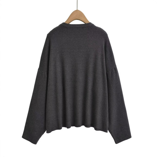 Damen Eleganter Pullover mit Glitzerdetails R&B