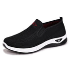 Damen Slip-On Freizeitschuhe mit atmungsaktivem Obermaterial