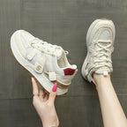 Damen Sportliche Sneakers mit atmungsaktivem Mesh-Obermaterial und komfortabler Dämpfung R&B