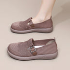 Damen Atmungsaktive Slip-On Schuhe mit verstellbarem Riemen R&B