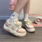 Damen Sportliche Sneakers mit modischem Design und dämpfender Sohle R&B