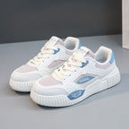 Damen modische Sneakers mit erhöhtem Sohlenprofil und sportivem Design R&B