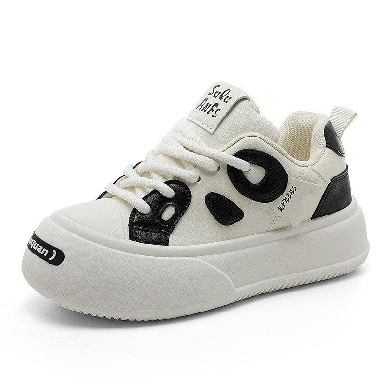 Damen modische Sneakers mit stylischem Farbkontrast und gepolsterter Laufsohle R&B