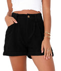 Damen Hochwertige Design-Shorts Im Waffelstrick R&B