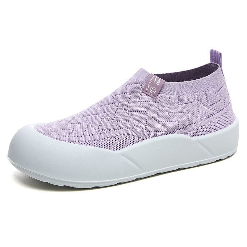 Damen Bequeme Slip-On Sportschuhe mit stoßdämpfendem Fußbett R&B