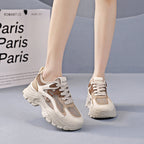 Damen Sportliche Sneakers mit atmungsaktivem Mesh-Obermaterial und stylishem Design R&B