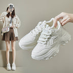 Damen Sportliche Sneakers mit dämpfender Sohle und trendigem Design