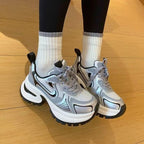 Damen Sportliche High-Top Sneakers mit dämpfendem Sohlenprofil R&B