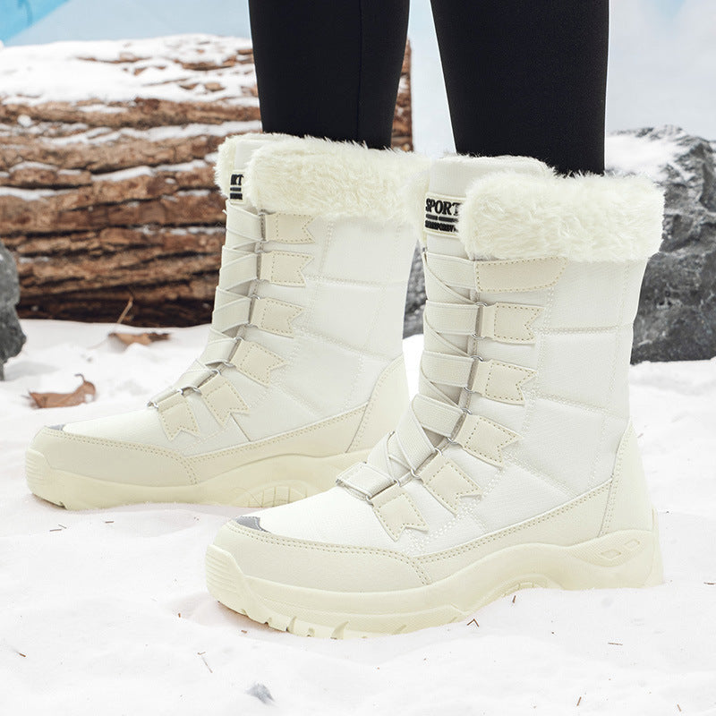 Damen Wetterfeste Winterstiefel mit isolierendem Innenfutter und rutschfester Sohle R&B