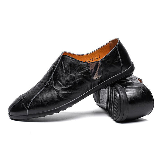 Damen bequeme Lederclogs R&B