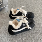 Damen bequeme Sneaker mit weichem Futter R&B