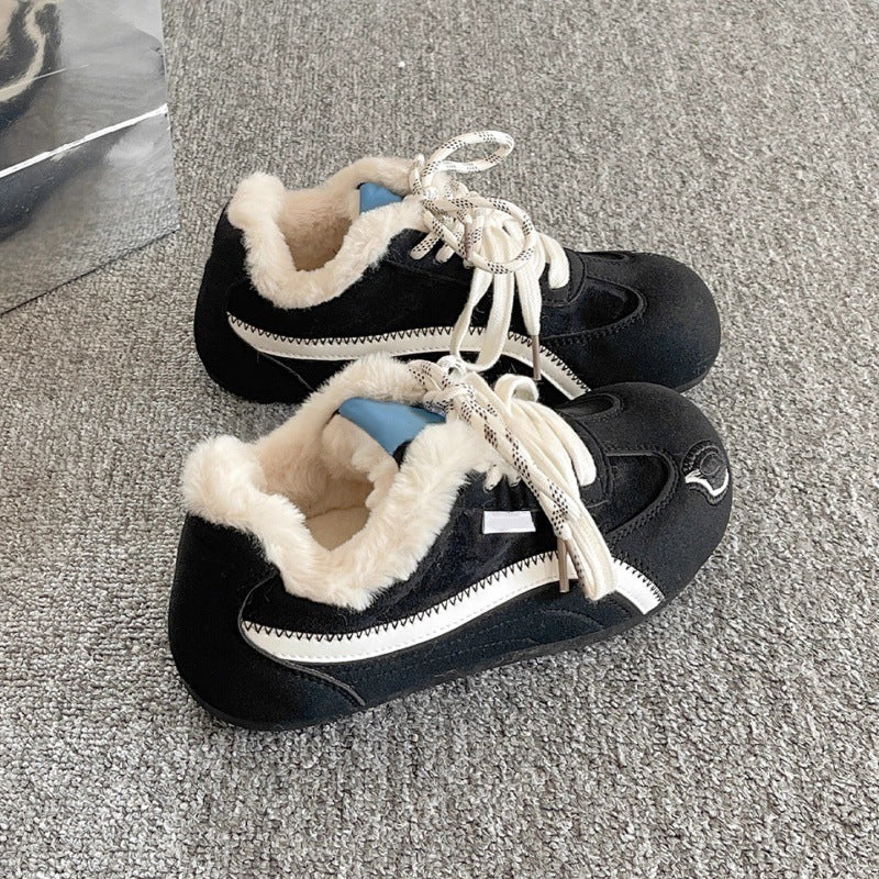 Damen bequeme Sneaker mit weichem Futter R&B
