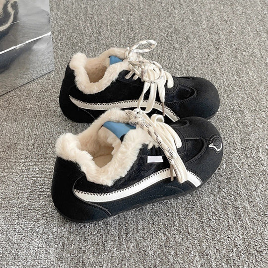 Damen Sportliche Sneakers mit kuscheligem Innenfutter und strapazierfähigem Obermaterial R&B