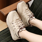 Damen Sportliche Sneaker mit modernem Design und dämpfender Laufsohle R&B