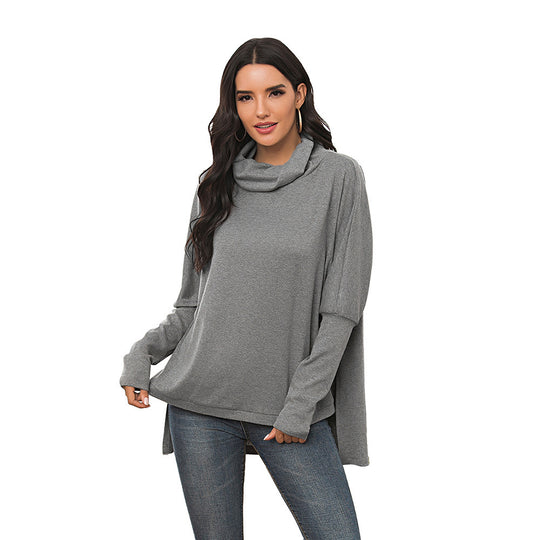 Damen lässiges Longsleeve mit Kapuze R&B
