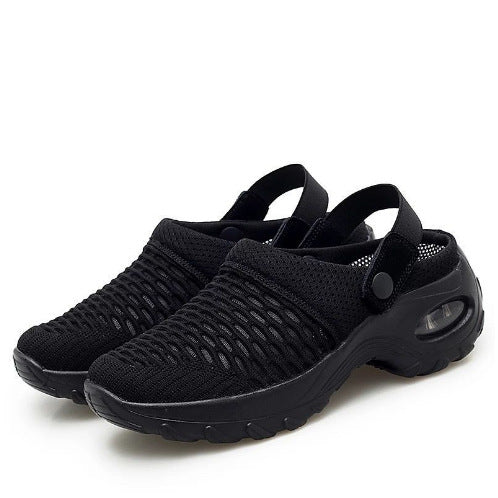 Damen atmungsaktive Clogs mit bequemem Riemendesign Heidi-Mode