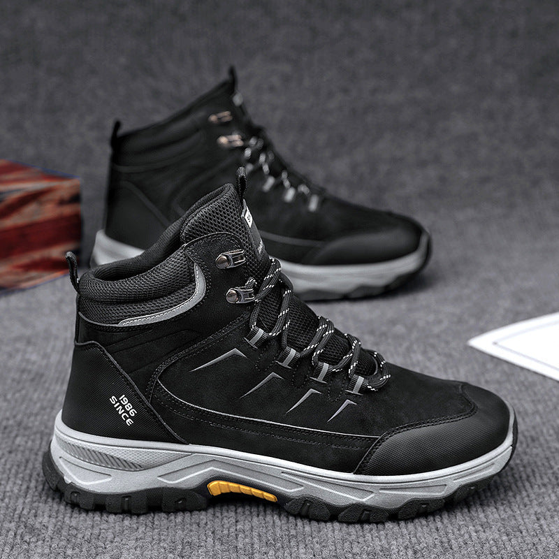 Damen Wanderschuhe mit rutschfester Profilsohle und atmungsaktivem Obermaterial