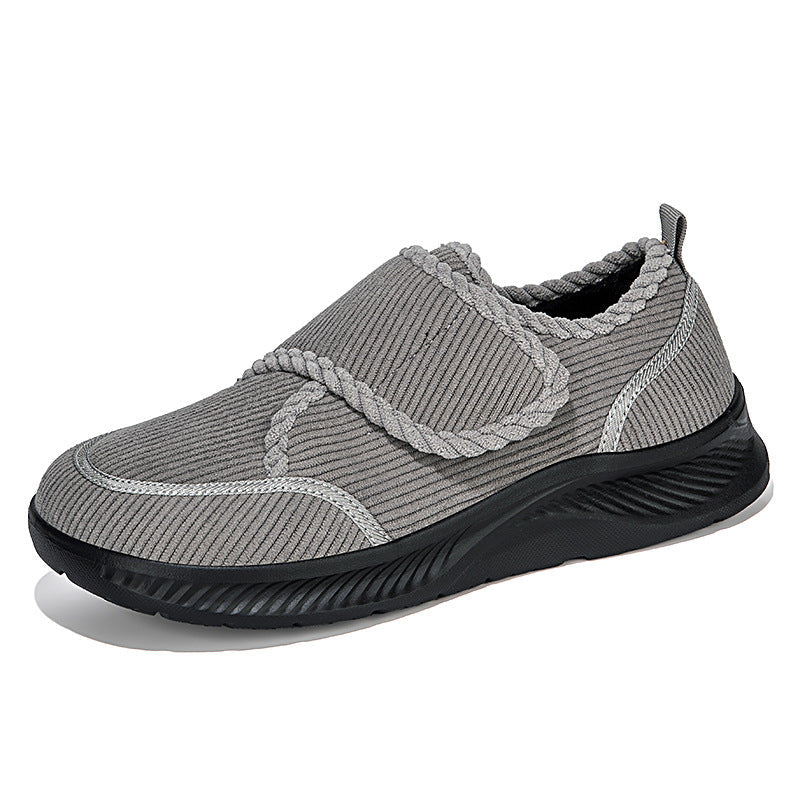 Damen Bequeme Slip-On Freizeitschuhe mit elastischem Obermaterial R&B
