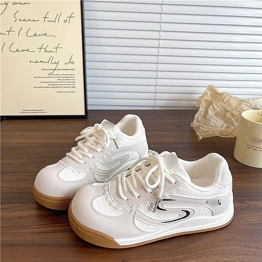 Damen Sneaker mit detailreicher Spitze und atmungsaktiver Struktur R&B