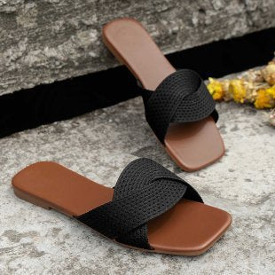 Damen Bequeme Riemchen-Sandalen R&B