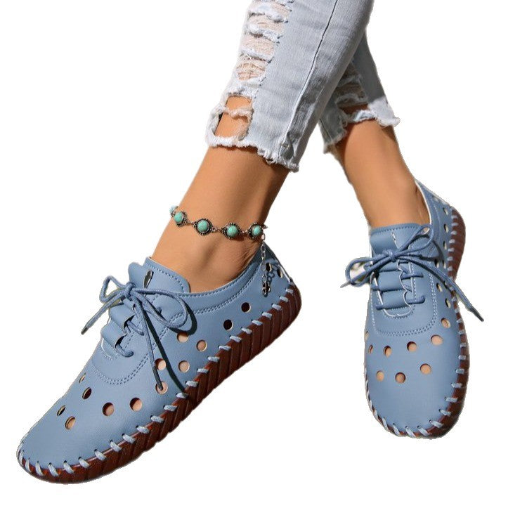 Damen Atmungsaktive Freizeitschuhe mit durchbrochenem Obermaterial und rutschfester Sohle R&B
