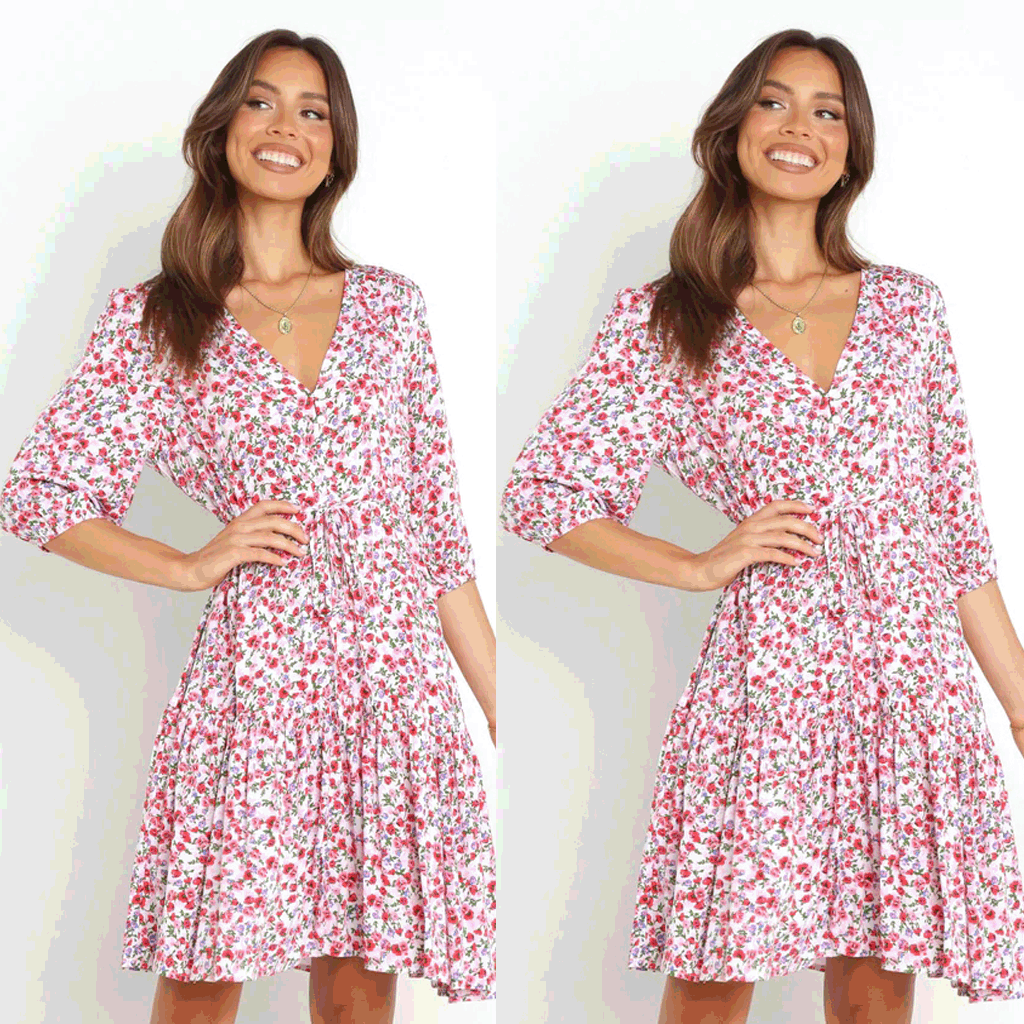 Damen Sommerkleid R&B