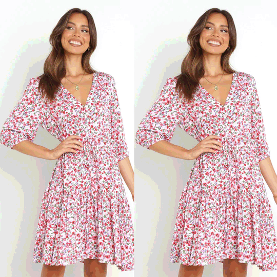 Damen Sommerkleid R&B