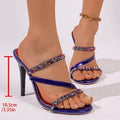 Damen Glamouröse High-Heel Sandalen R&B