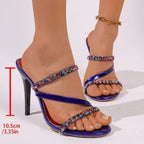 Damen Glamouröse High-Heel Sandalen R&B