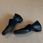 Damen moderne Slingback Ballerinas mit elastischem Riemendesign R&B