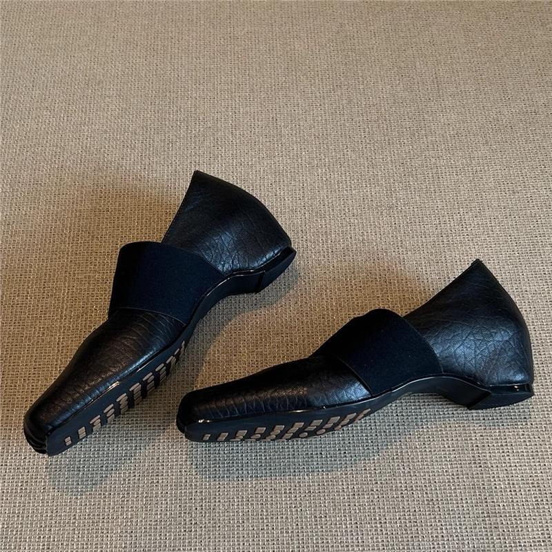 Damen moderne Slingback Ballerinas mit elastischem Riemendesign R&B