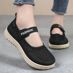 Damen Atmungsaktive Freizeitschuhe mit praktischem Klettverschluss R&B