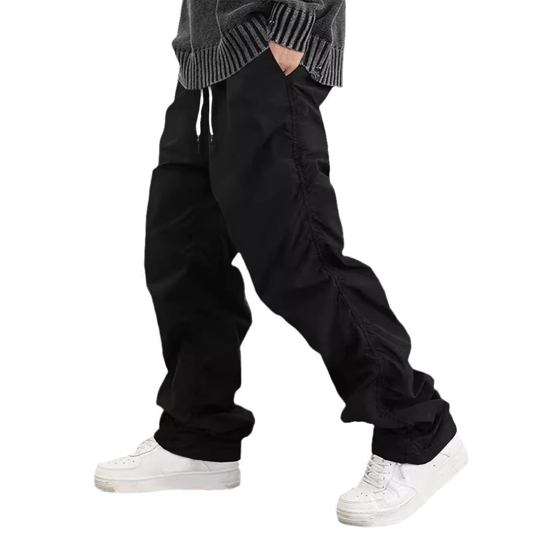 Herren lässige Cargo-Hose mit elastischem Bund und praktischen Taschen R&B