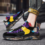 Damen Modische Outdoor-Sneaker mit atmungsaktiver Mesh-Oberfläche und rutschfester Sohle R&B